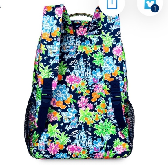 Lilly Pulitzer Disney Backpack in print II of III - Picture 2 of 2